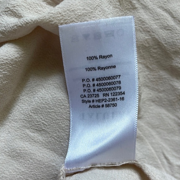 Aritzia Talulua Marcilly off the shoulder flowy top. - Picture 8 of 8